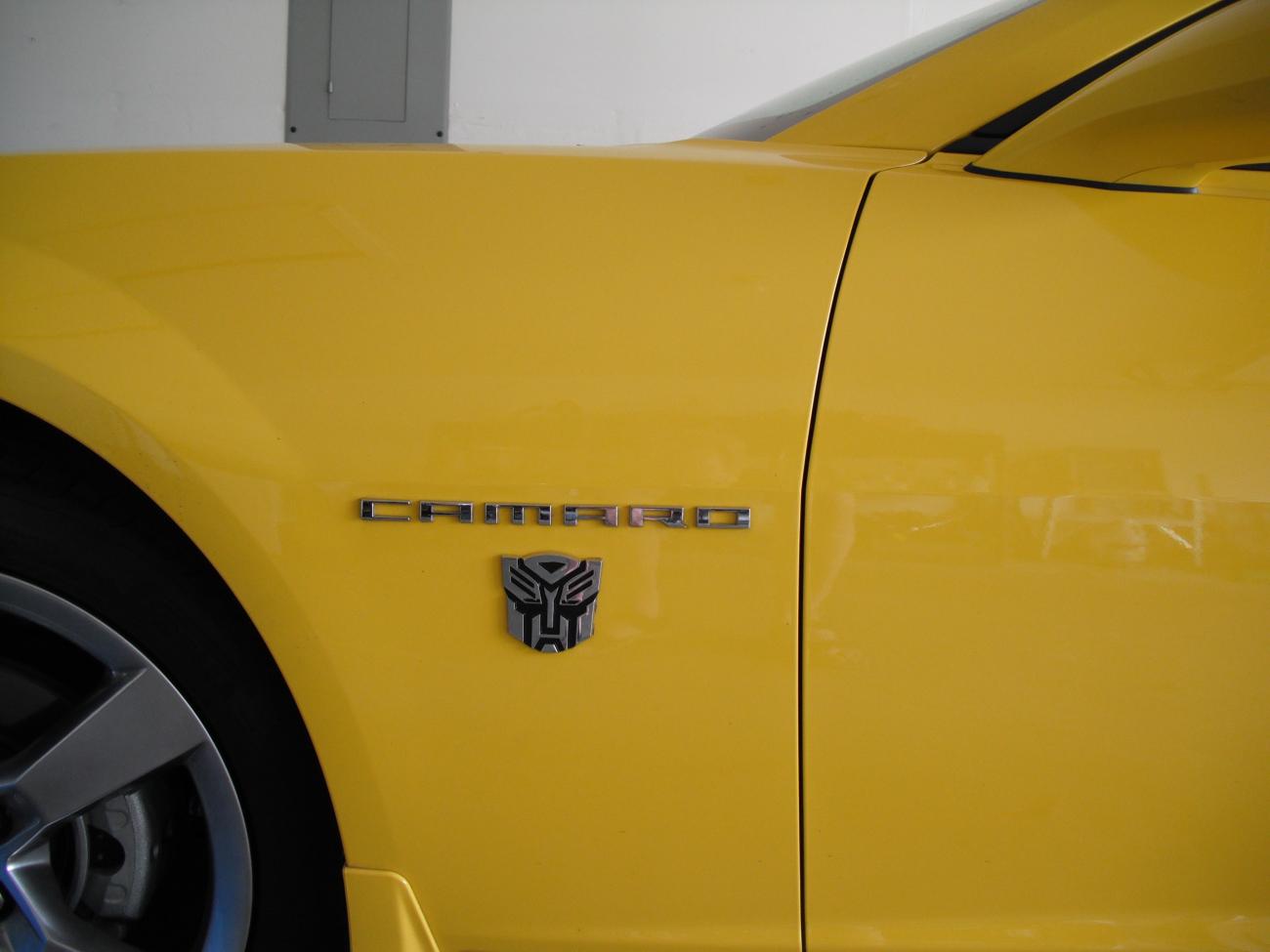 2010 2011 Camaro Transformers Genuine GM Fender Auto-Bot Emblem 